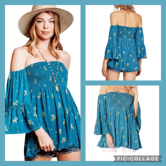 Free People Tops - Free People NWOT Lana Off-the-Shoulder Tunic